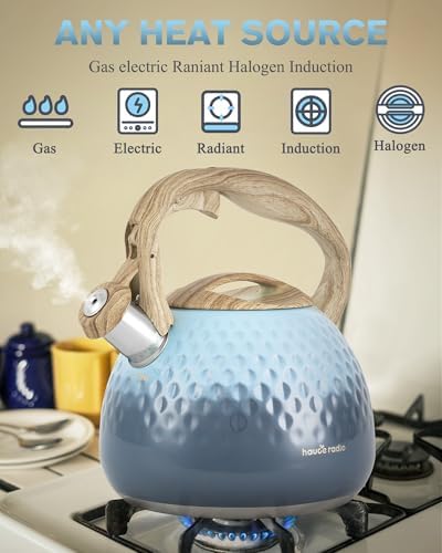 Hauce Radio Loud Whistle Tea Kettle 25QT