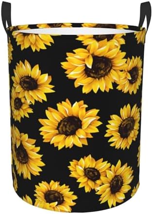 Sunflower Laundry Basket