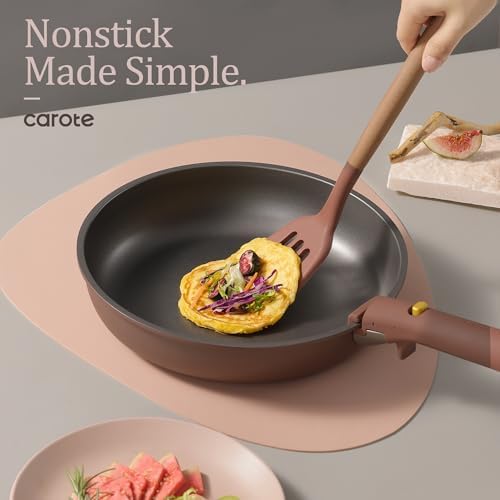 Sturdy Non-Stick Cookware Set for Easy Storage Use