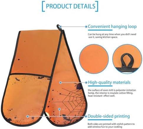 Goblin Grabbag Halloween Spooky Web Oven Mitts