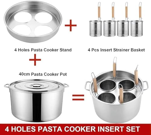 DAOUXIAOSP Multi-Purpose Pasta Cooking Pot Set