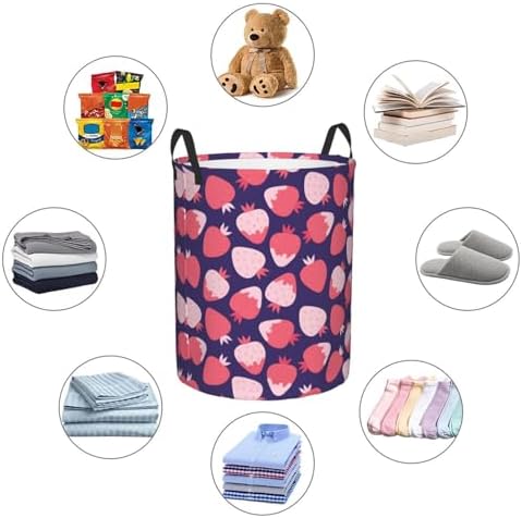 Sturdy Collapsible Laundry Hamper with Handles for Easy Storage