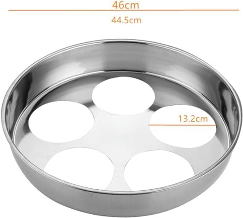 Multipurpose 5-Hole Pasta Pot with Side Strainer for Easy Cooking