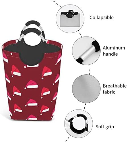 Foldable Laundry Hamper for dorms Christmas Gift Large Capacity Storage