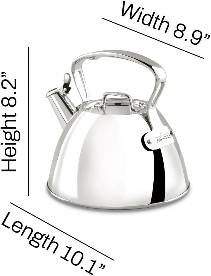 All-Clad Silver 2Q Tea Kettle
