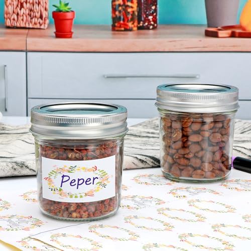 Rustic Country Style Mason Jars Set of 30