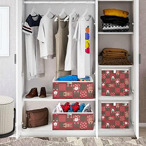 Christmas Storage Basket - Compact Collapsible Organizer for Home Car