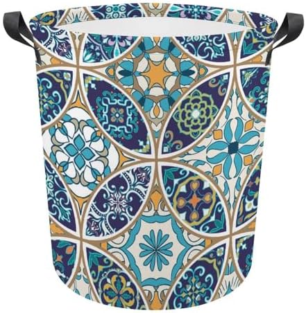 Moroccan Style Compact Laundry Basket