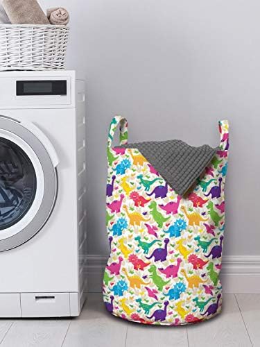 Dinosaur-Themed Laundry Basket