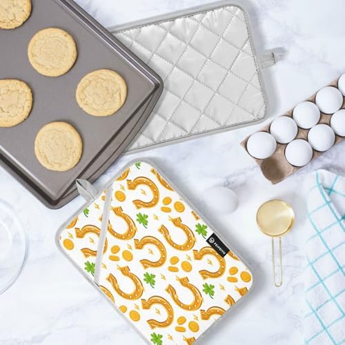 Safe Heat-Resistant Oven Mitt Potholders 18x25cm