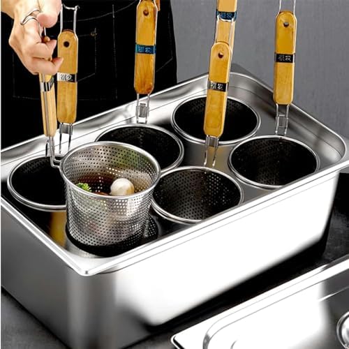 Wzglod Commercial Pasta Cooker Set for Home Kitchen
