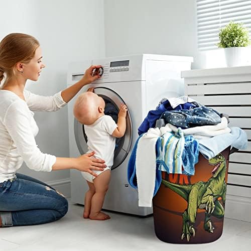 MEIKKO Velociraptor Dinosaur Kids Storage Bag Collapsible Waterproof Easy to Carry
