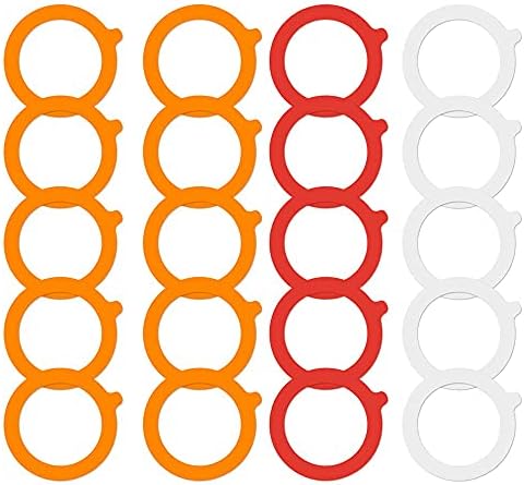 Secure Airtight Sealed Rings for Your Mason Canning Jars