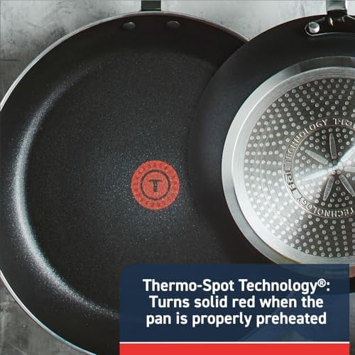 Secure Non-Stick Cooking Experience with 12-Piece titanium-coated Cookware Set
