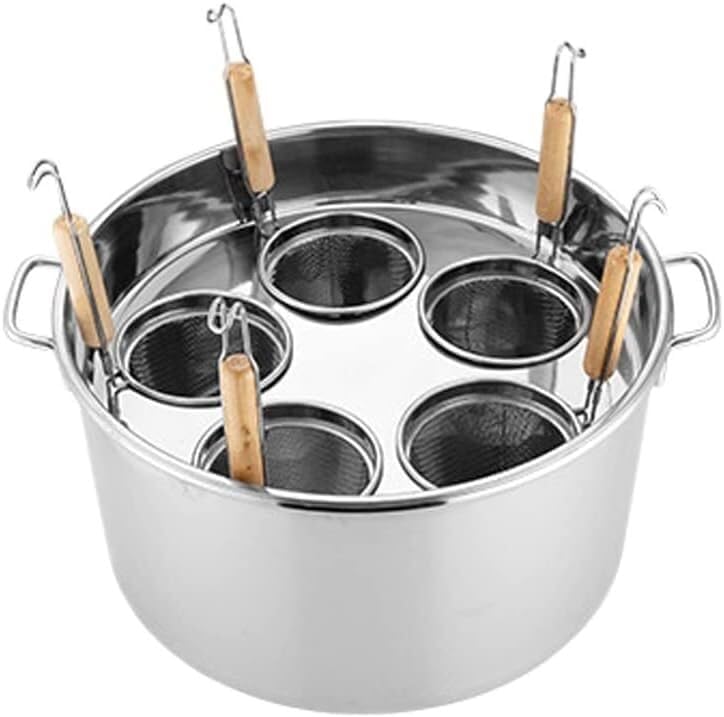 Stainless Steel Pasta Cooker Set with Insert Basket