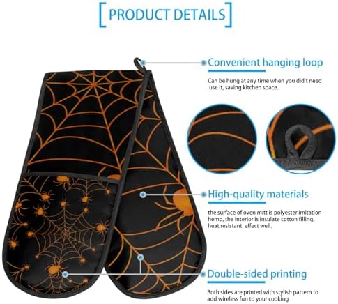 Trick or Treat Double Oven Mitts