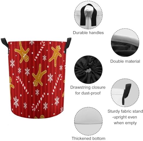 PUYWTIY Waterproof Folding Laundry Hamper