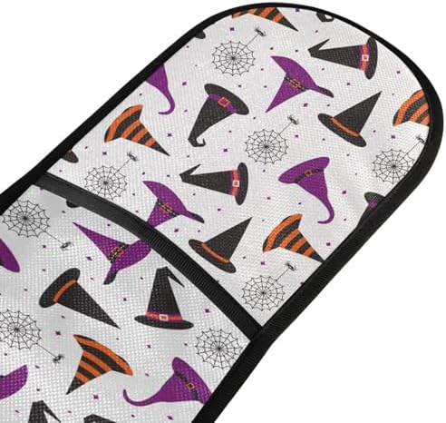 Susiyo Double Oven Mitts Halloween Witch Hats Heat Resistant 1