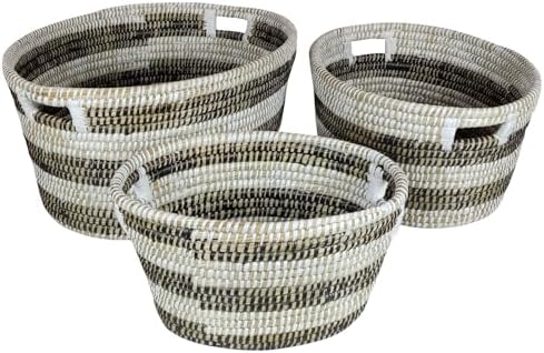 Versatile 3-Piece Laundry Basket Set for Organization