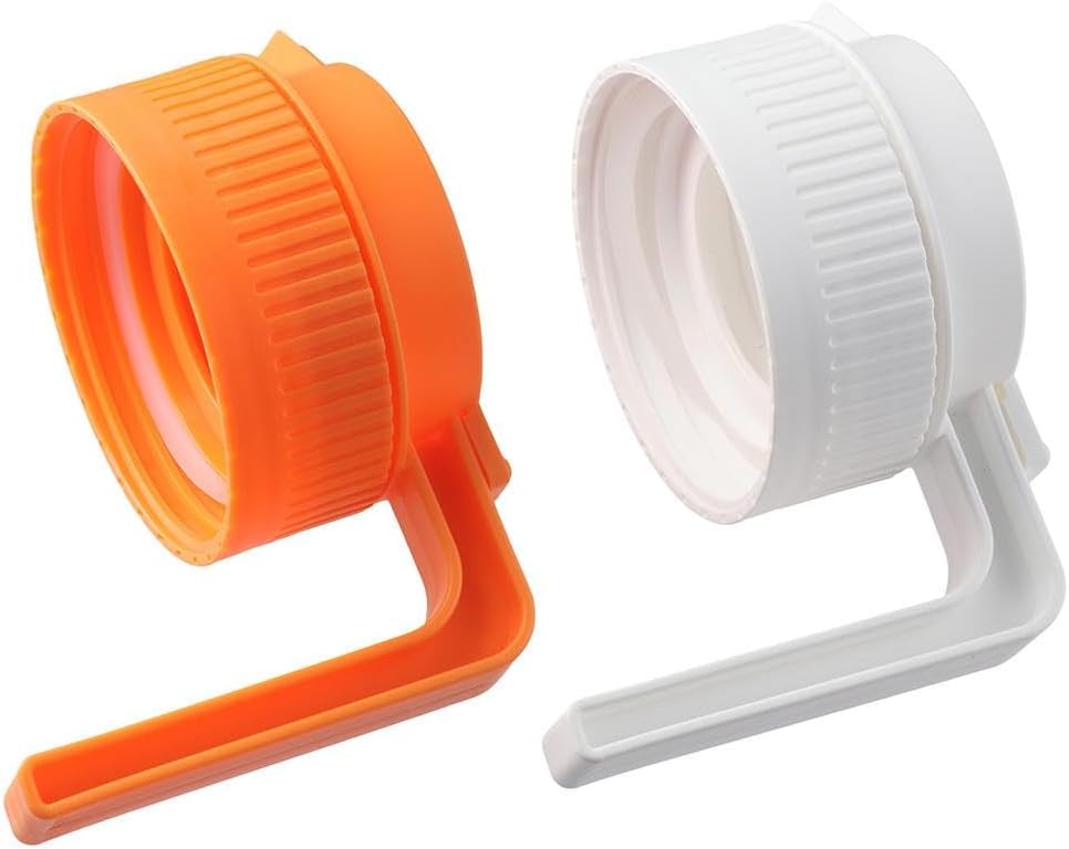 2 Pcs Wide Mouth Mason Jar Lids with Handle