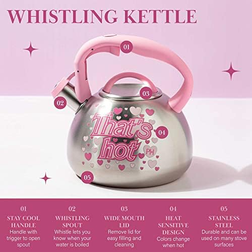 The Whistling Paris Hilton Tea Kettle