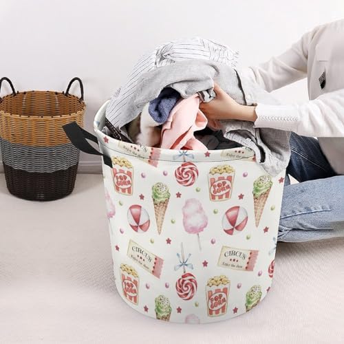 Ice Cream Circus Ice Cream S Collapsible Laundry H
