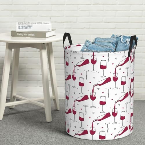Collapsible Laundry Basket with Handles Easy to Use Storage for Bedrooms