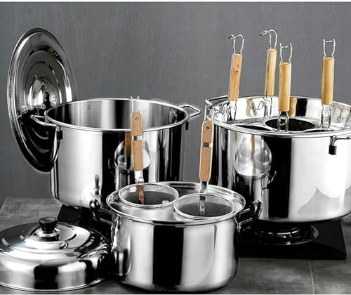 Stainless Steel 3 Holes Pasta Cooker