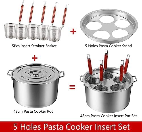 Stainless Steel Cooker Set for Pasta and More by UNbit