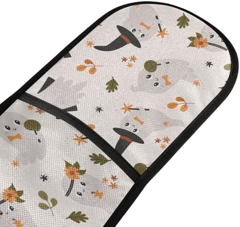 Susiyo Double Oven Mitts Halloween Ghosts Heat Resistant 1