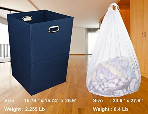 Space-Saving Large Laundry Hamper