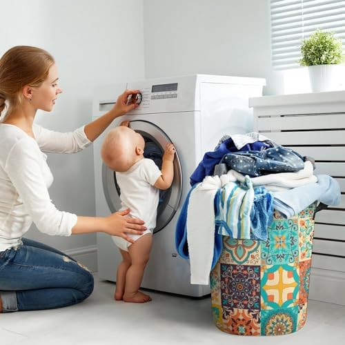 Colorful Collapsible Laundry Hamper