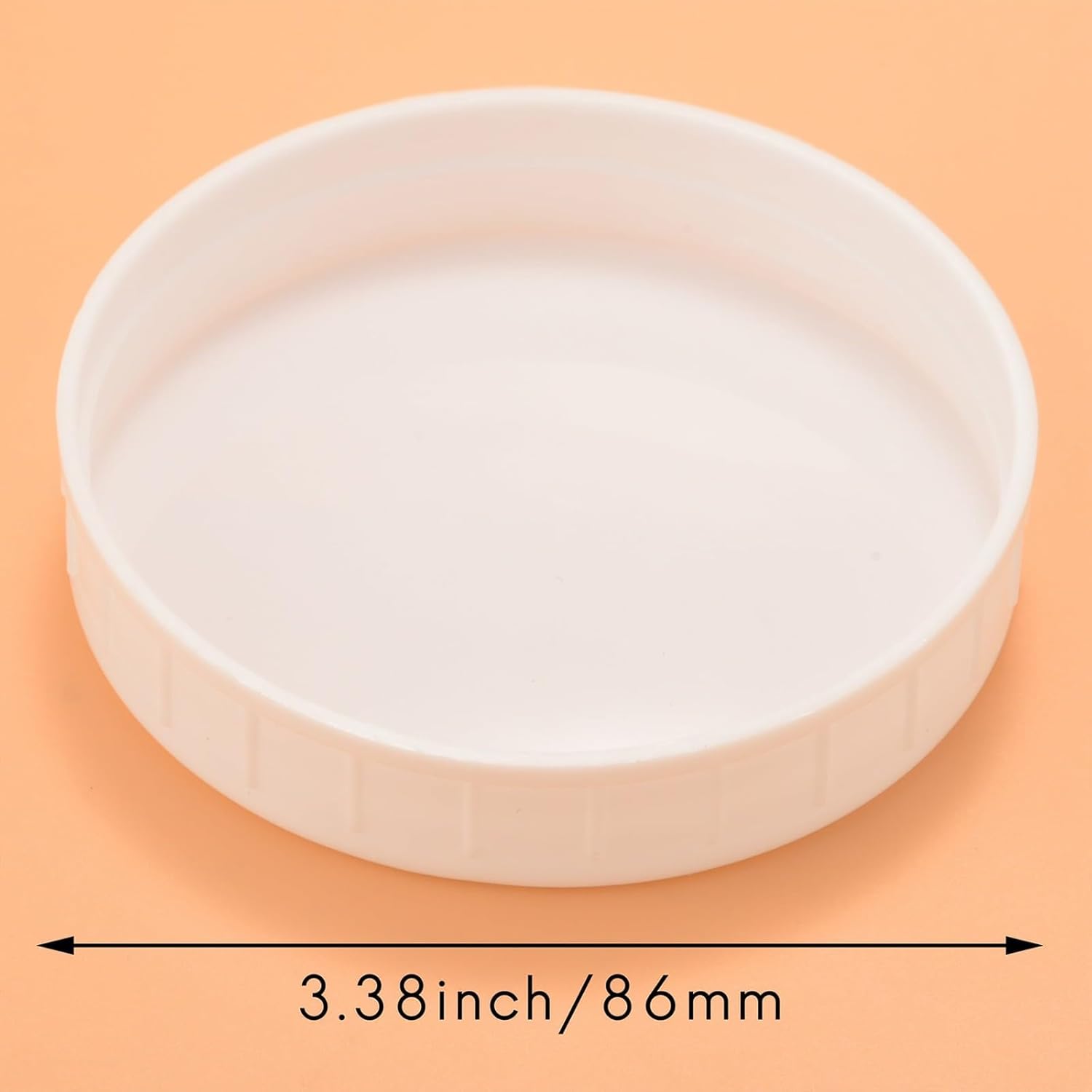 Wide-Mouth Plastic Lids for MasonCanning Jars - Leak-Proof BPA-Free