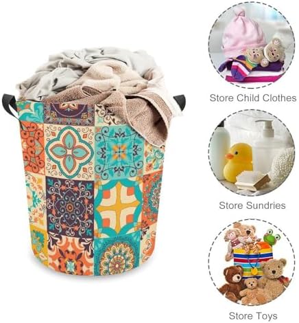 Colorful Collapsible Laundry Hamper