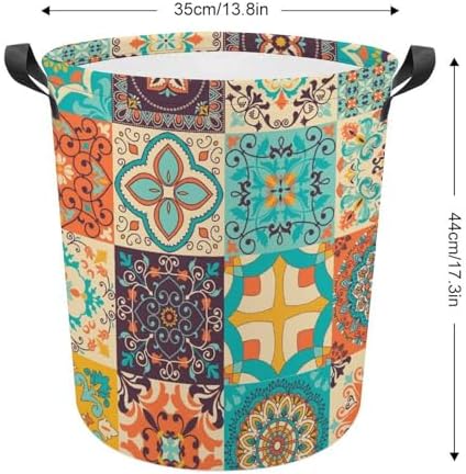 Colorful Collapsible Laundry Hamper