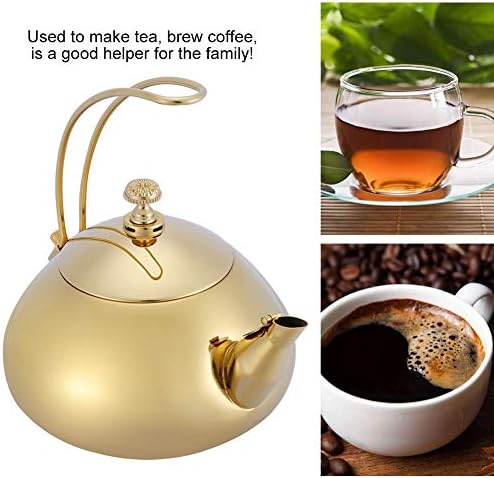 Fast-Heating Stainless Steel Teakettle for Brew_efficient Tea