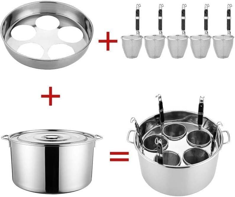 UNbit Pasta Pot 5-in-1 Stainless Steel Noodle Cooking Pot