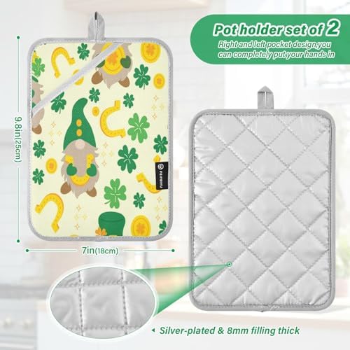 Unique Design 2-Pack Set Heat-Resistant Durable Perfect for Kitchen Use