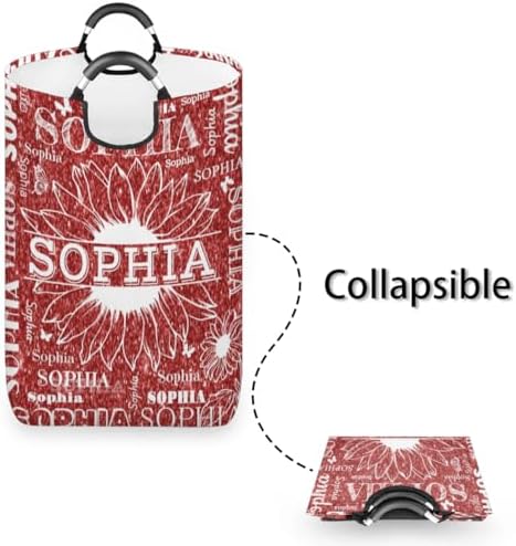 Custom Laundry Basket Nameable Collapsible Laundry Hamper for Your Home