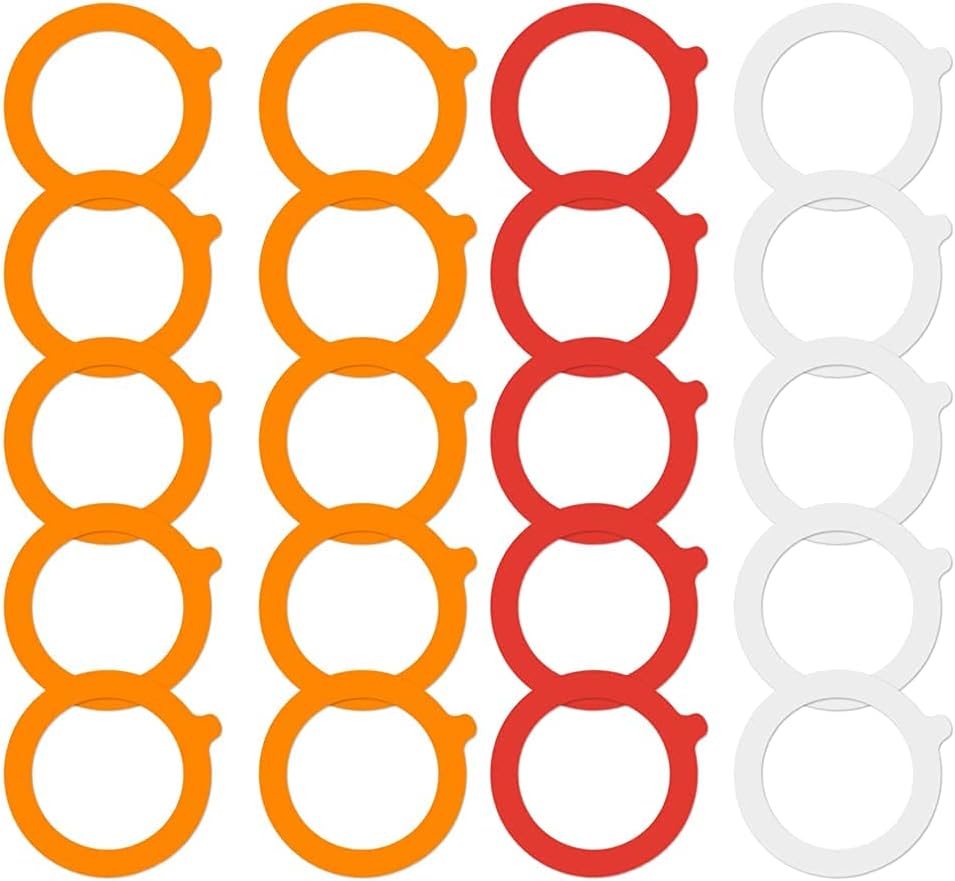 Secure Airtight Sealed Rings for Your Mason Canning Jars
