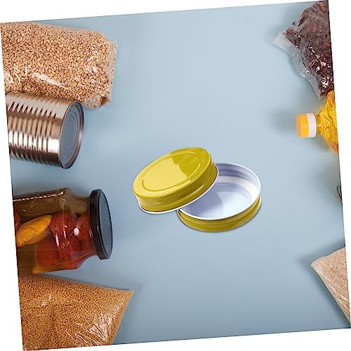 7cm Mason Jar Replacement Lids Easy to Clean Leak-Proof