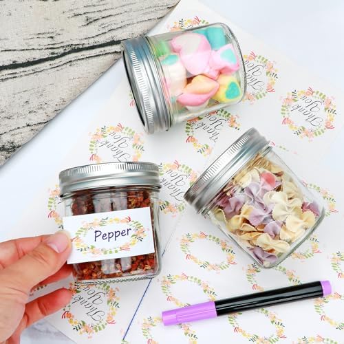 Rustic Country Style Mason Jars Set of 30
