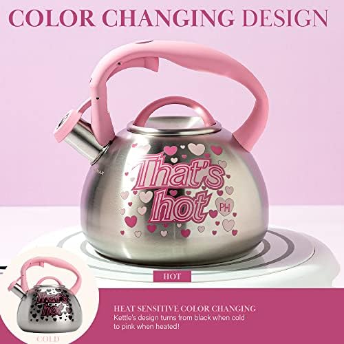 The Whistling Paris Hilton Tea Kettle