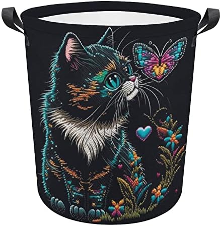 Waterproof Collapsible Laundry Basket for Home Kitchen