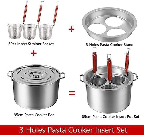 High-Quality Stainless Steel Commercial Stock Pot Set for Pasta More