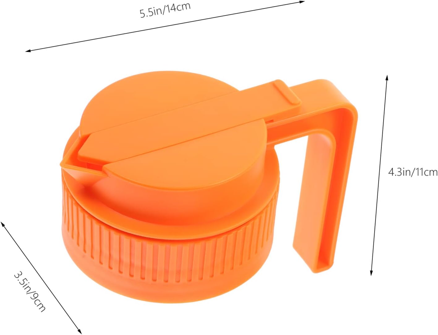 Hemoton 2-Piece Lids for Mason Jars Easy Pitcher Dispenser