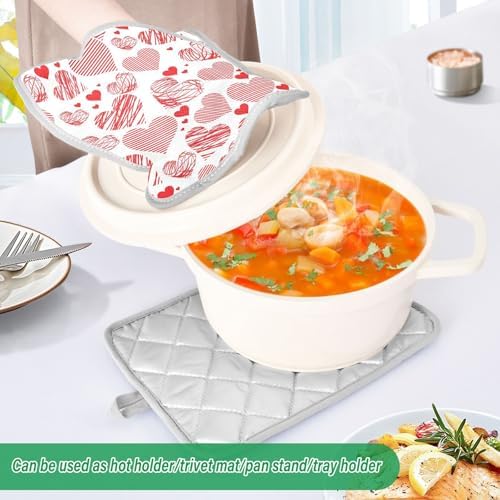 Kcldeci Heat Resistant Pot Holder Set