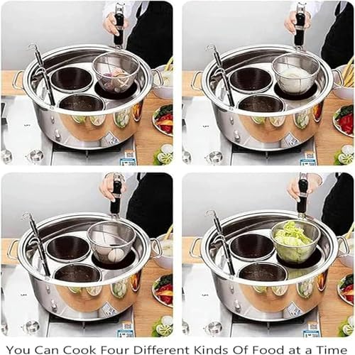 Perfectly Designed 5-Hole Pasta Pot Set