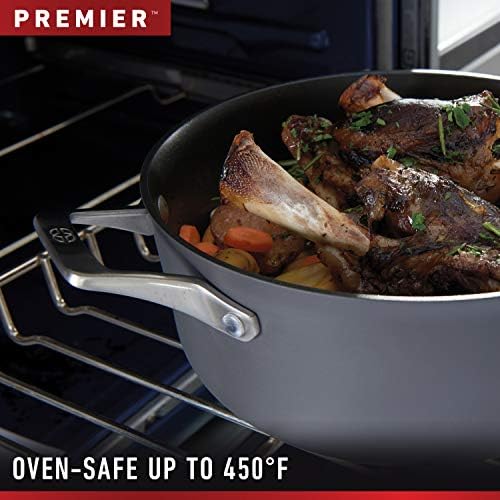 Calphalon Premier Hard-Anodized Nonstick Cookware Set