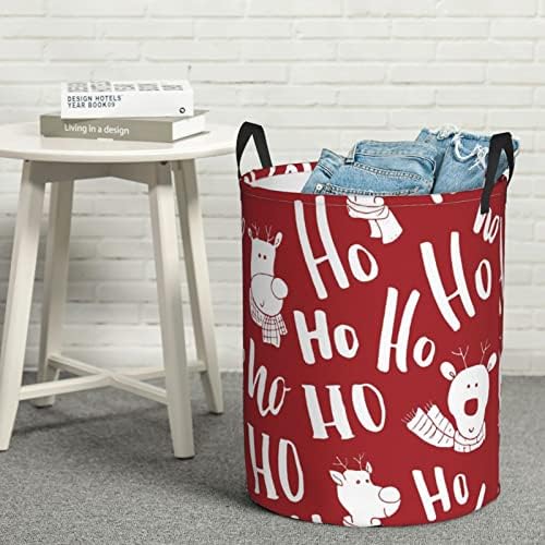 Perfect Storage Christmas Laundry Hamper with Easy Handling